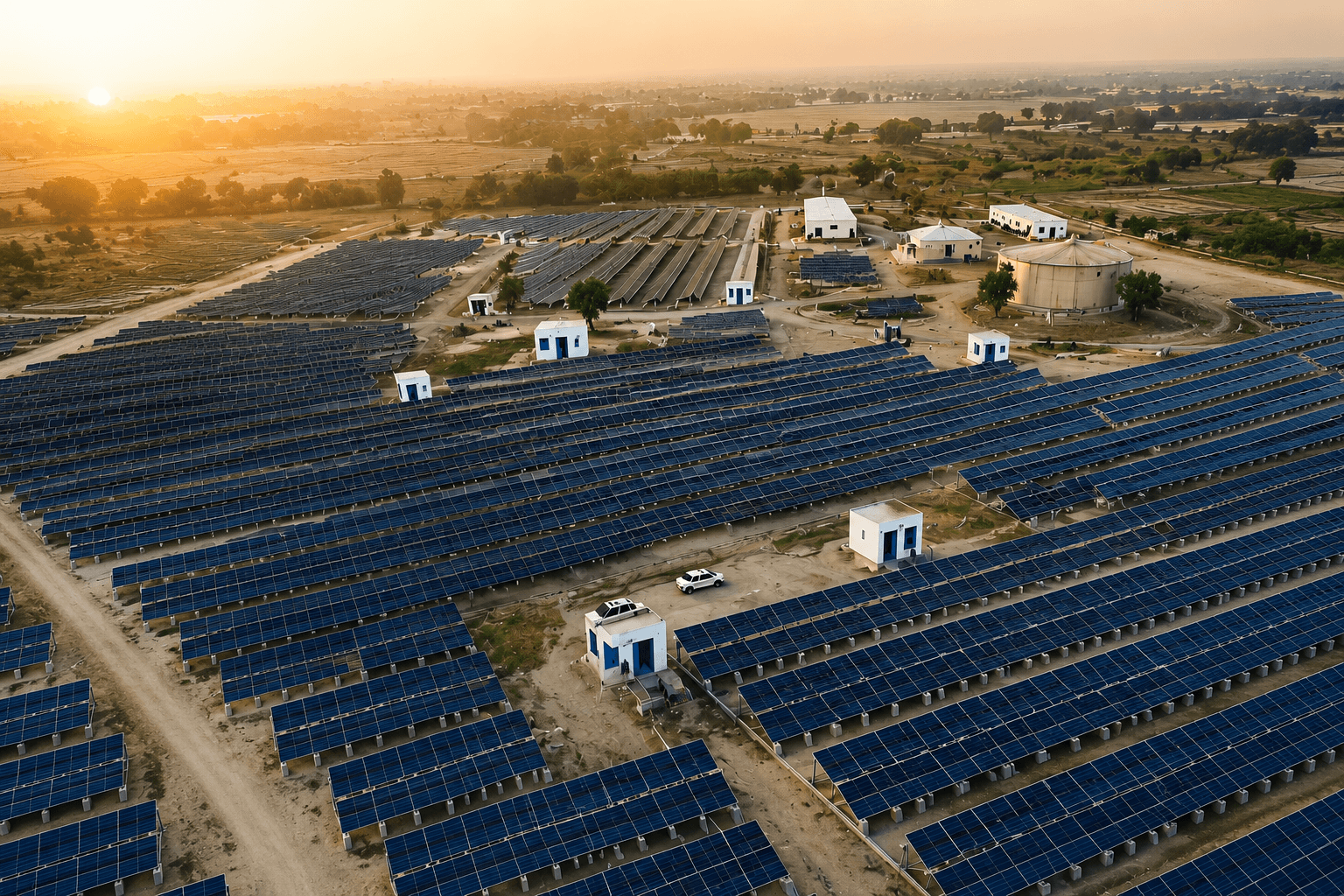 ISSC-monitored solar installation
